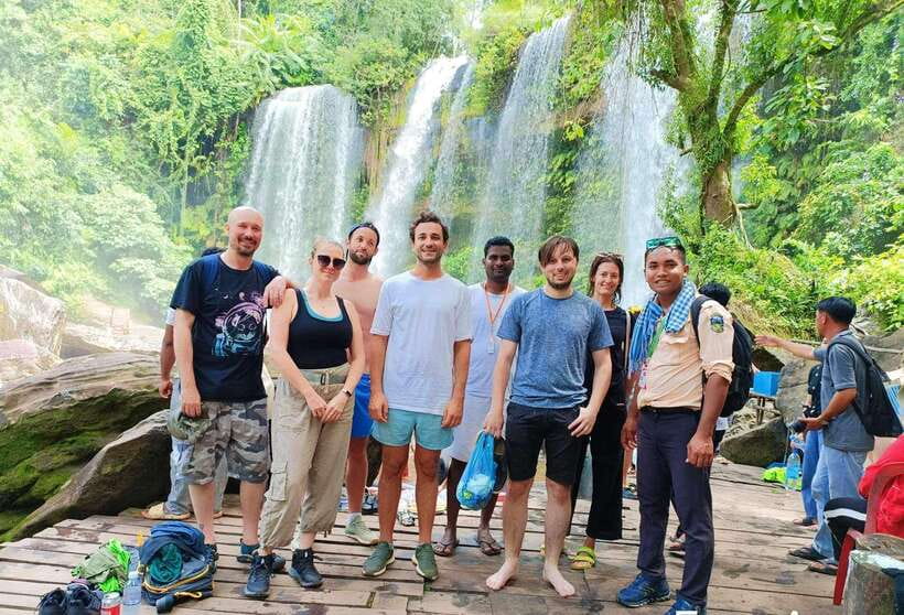 From Siem Reap: Guided Kulen Waterfall Tour - The mountain drive and the old stone quarry