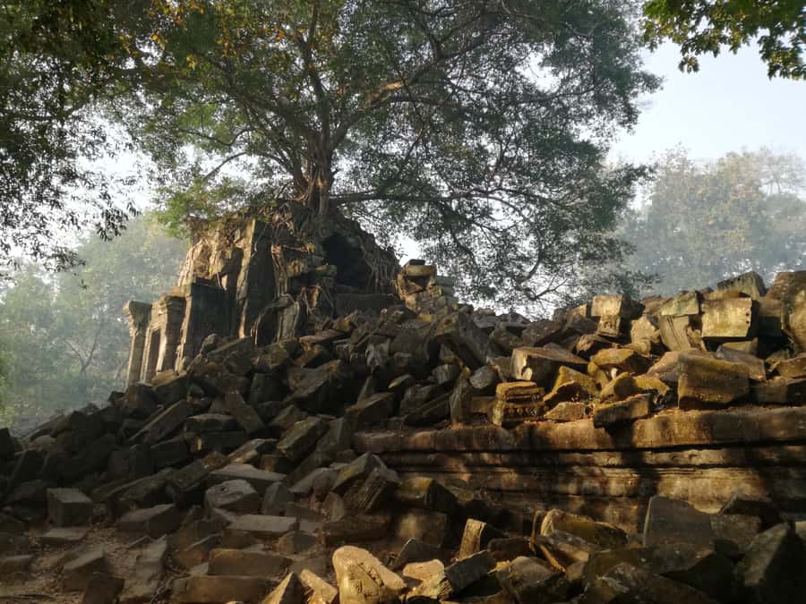 From Siem Reap: Half-Day Tour to Beng Mealea Temple - The road from Siem Reap to Beng Mealea