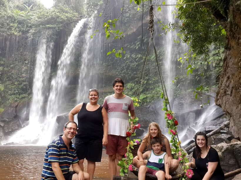 From Siem Reap: Small-Group Phnom Kulen Waterfall Day Tour - The Grand Reclining Buddha carved into the mountain