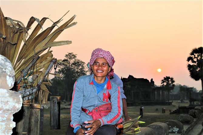 Full Day Angkor Park with Sunset by Tuk Tuk - Bayon Temple and its carved stone faces