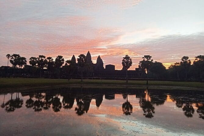 Full Day Angkor Wat Sunrise and Banteay Srei Tour - Preah Dak brings the morning down to earth
