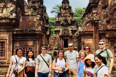 Full-Day Banteay Srei & 4 Temples – Grand Tours Join-in Tour