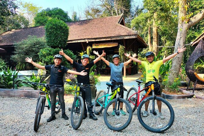 Full-Day Bike Tour in Siem Reap with Zipline - Victory Gate and the northern route