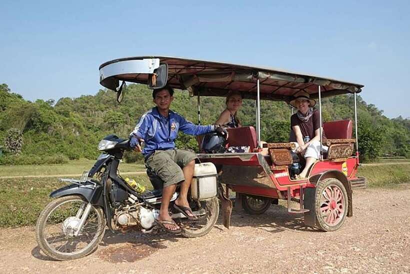 FULL DAY - Countryside Tuk-Tuk Pepper Tour + Kep - Salt fields and the final light