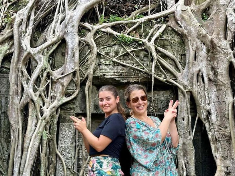 Full-Day Explore Angkor Temples Sunset Tour (with Lunch) - Ta Prohm and the trees that took over