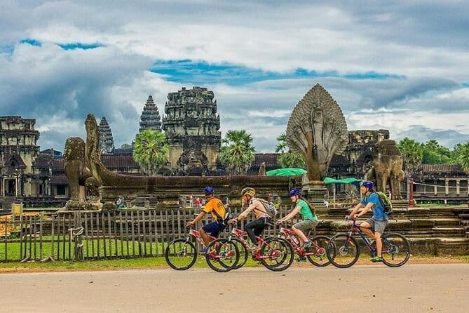 Full-Day Guided Bicycle Tour in Angkor Wat Temple - Key points at a glance