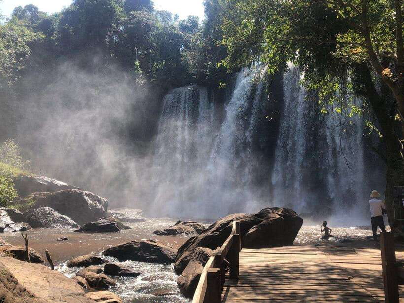 Full-Day Tour to Banteay Srey, Beng Melea & Kulen Mountain - Phnom Kulen: Cambodia’s sacred mountain and natural swimming stop