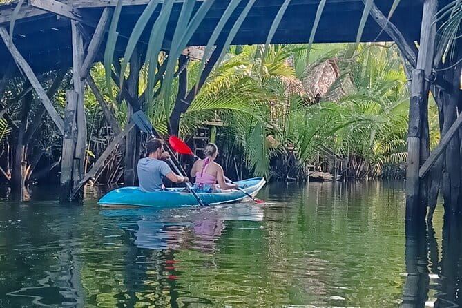 Guided Kayak trip around Green Cathedral outside Kampot, Sunset - Key points to know before you book