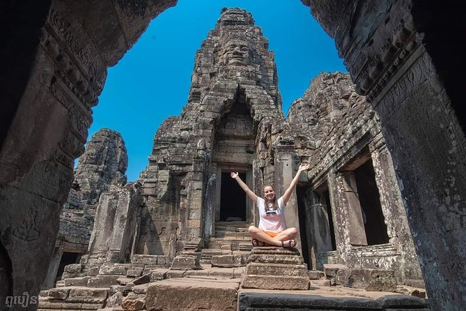 Half Day Angkor Wat Tour - Morning or Afternoon from Siem Reap - Bayon’s smiling faces and Buddhist design