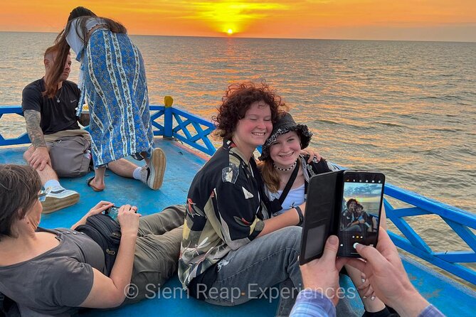 Half Day Kompong Pluck stilt home Village on Tonle Sap & Sunset - Walking through the stilt-home village