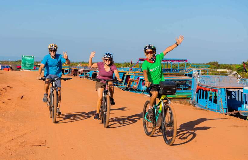 Kampong Phluk: Floating Village Sunset Bike Tour or E-Bike - Key points