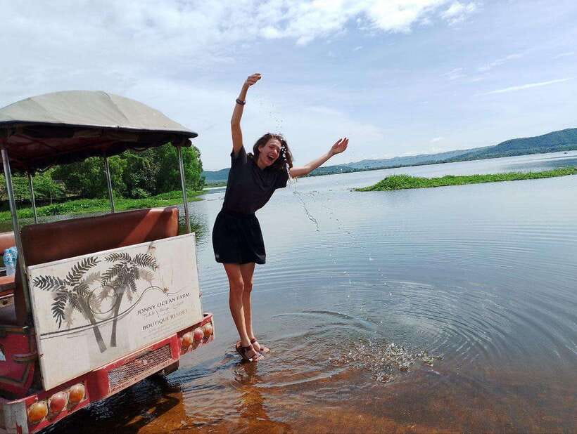 Kampot Pepper Farm Tour: Salt Fields, La Plantation & Cave - Seeing the salt fields in the dry season