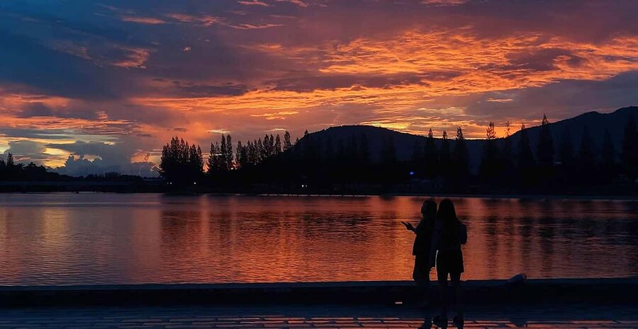 Kampot: Sunset Walking Tour - Lotus Pond and the first layer of Kampot’s story