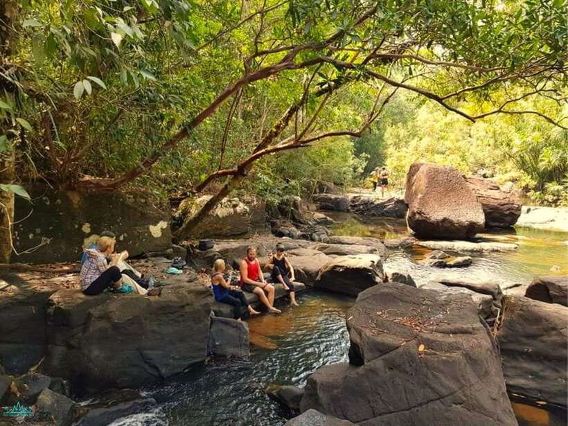 Kbal Spean Trekking Tour with Banteay Srei & Landmine Museum - Kbal Spean: a forest walk to carved water