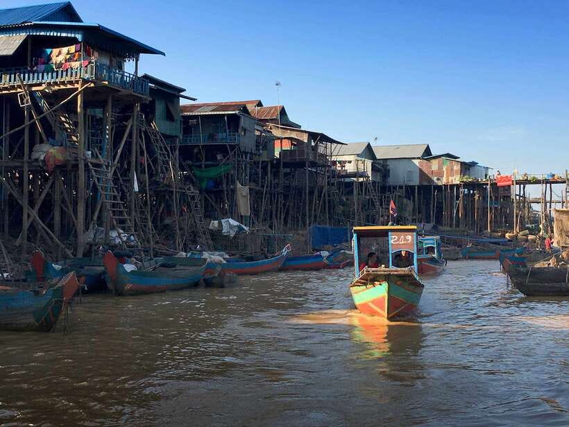Kompong Phluk and Tonlé Sap Lake: Half-Day Tour - The 45-minute drive from Siem Reap