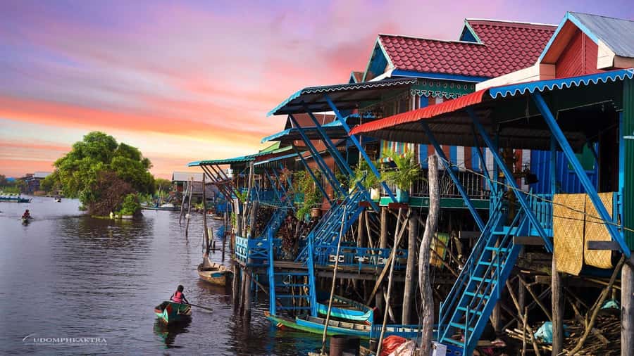 Kompong Pluk Tour - Leaving Siem Reap for Kompong Phluk