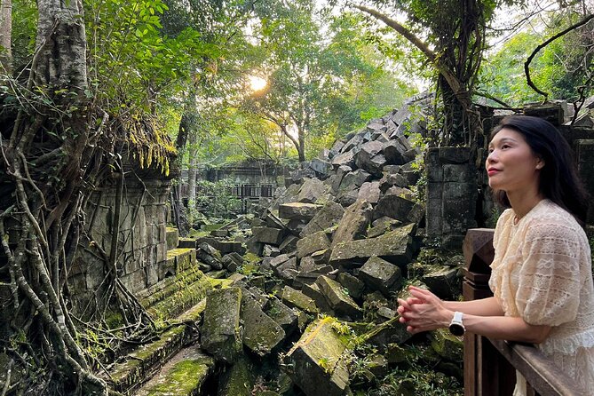 Kulen Mountain Beng Mealea and Banteay Srei Tour from Siem Reap - Preah Ang Thom, a living place of worship
