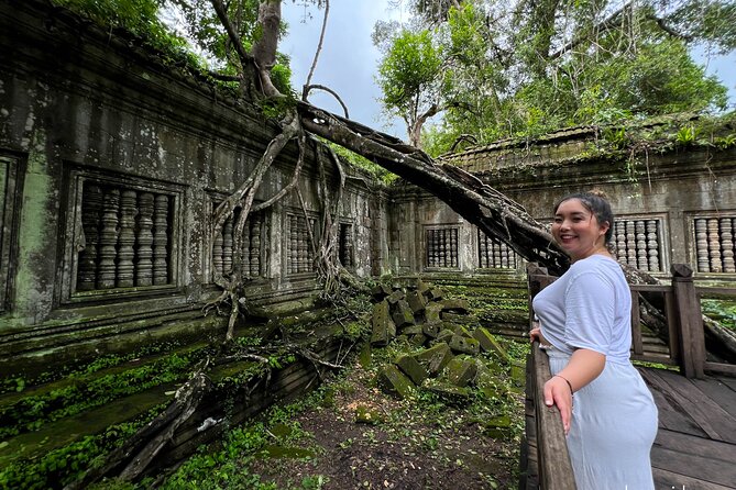 Kulen Mountain with Beng Mealea and Banteay Srei Full Day Tour - A waterfall picnic breaks up the temple day