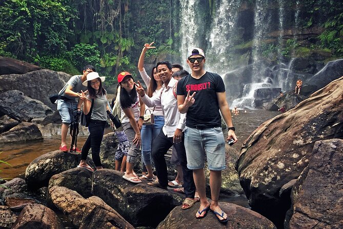 Kulen Mountain with Beng Mealea and Tonle Sap Small Group Tour - The 1000 Lingas in the riverbed