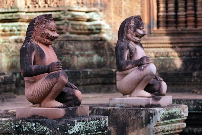 Kulen Mountain With Ticket included Plus Banteay Srei Temple Tour - Banteay Srei finishes the day with precise carving
