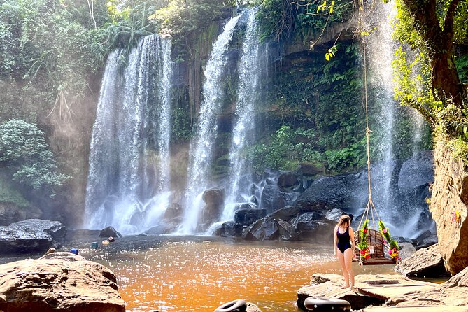 Kulen Waterfall Day Tour with Snacks Small-Group - Phnom Kulen’s two waterfalls and swimming time