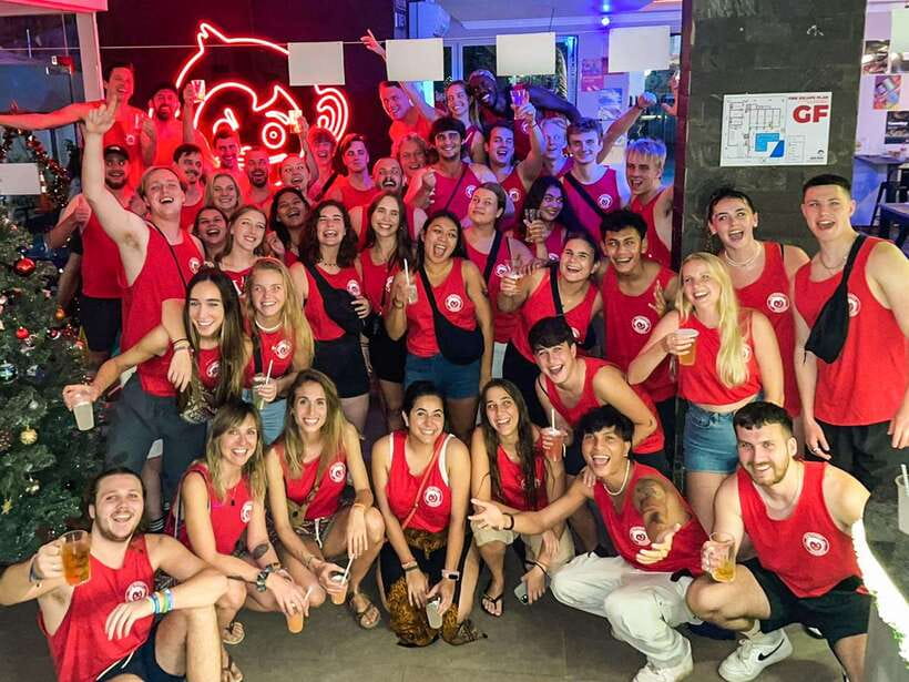 Mad Monkey Siem Reap Pub Crawl - Starting at the Canopy Bar at 7:30 PM