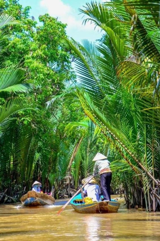 Mekong Delta Full Day Tour | From Ho Chi Minh, Vietnam - A hand-rowed sampan through Thoi Son canal