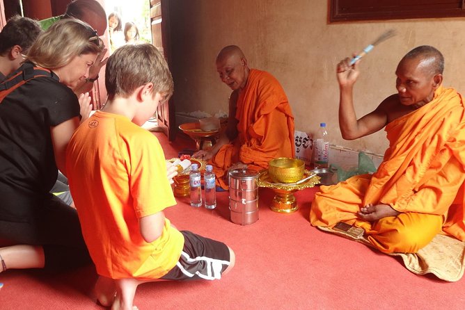 Monk Blessing Ceremony - The red thread around your wrist
