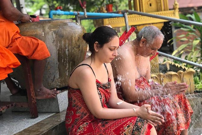 Monk Blessing Ceremony in Siem Reap - Getting wet is the main practical issue