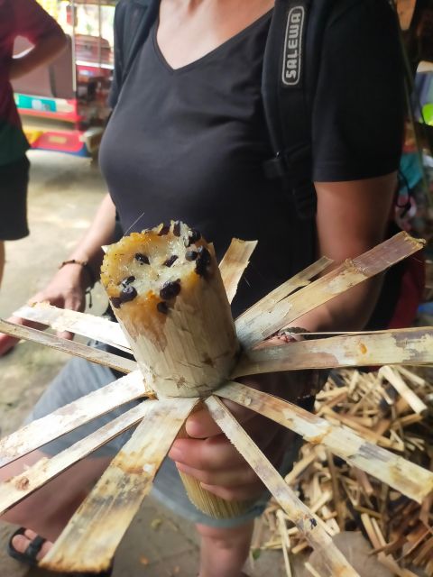 Morning Tuk tuk: City, Handicrafts, Killing field, Temples - Bamboo sticky rice, a sweet roadside tradition