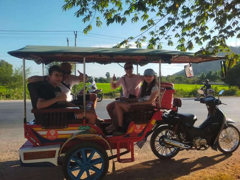Morning Tuk tuk: City, Handicrafts, Killing field, Temples - Ek Phnom’s giant Buddha and ancient ruins