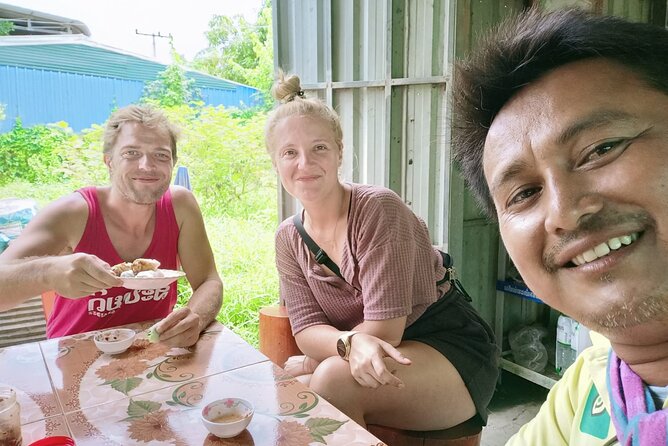 Morning village tour Livelihood tour with Local Product discover - Sticky rice in bamboo over an open fire