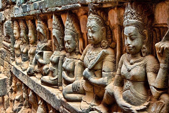 One Day Private Guide Tour of Angkor Thom, Bayon, Ta Phrom & Angkor Wat - Baphuon, a restored temple mountain