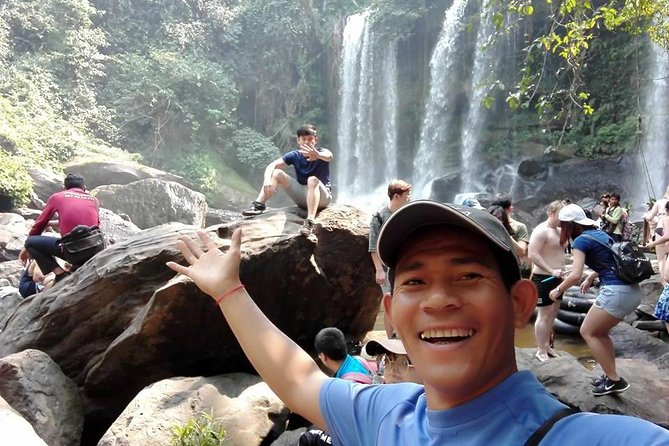 One Day Tour to Waterfall and Beng Mealea Temple - A practical note about the waterfall stop