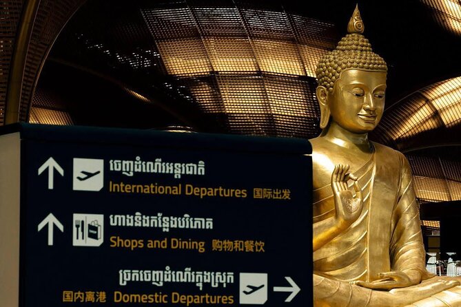 Phnom Penh Airport (KTI) Private Hotel Pickup or Drop-off - A private arrival without the usual airport scramble