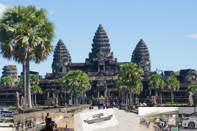 Phnom Penh Full Day Private Tour By Tuk Tuk or Taxi Car - Wat Phnom, the city’s hilltop shrine