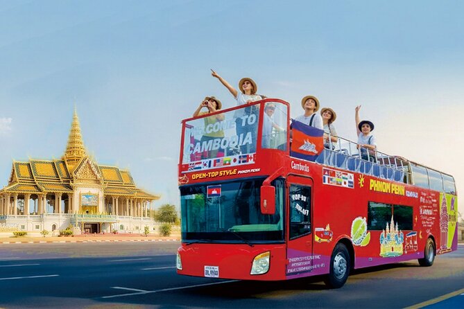 Phnom Penh Hop-on Hop-off Bus with Free Boat Cruise 1 Day Pass - Key points to know before you book
