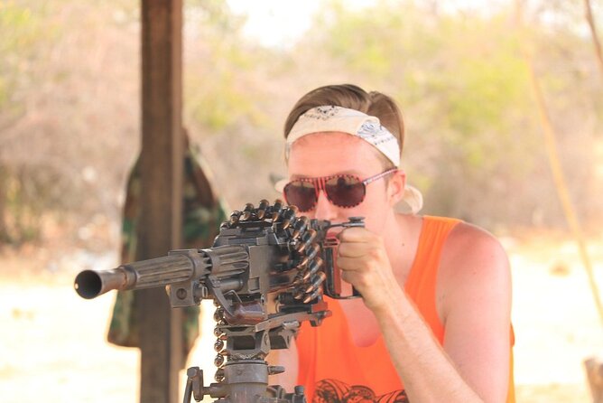 Phnom Penh Shooting Range Experience - Choosing Between an AK47, Glock, and More