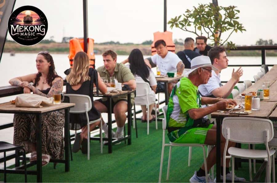 Phnom Penh: Sunset Cruise with Unlimited Beers & BBQ Buffet - Key points at a glance