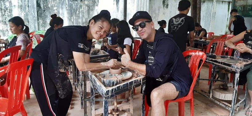 Pottery Classes Siem Reap with Pick up Drop off - Starting with a tuk tuk ride through Siem Reap
