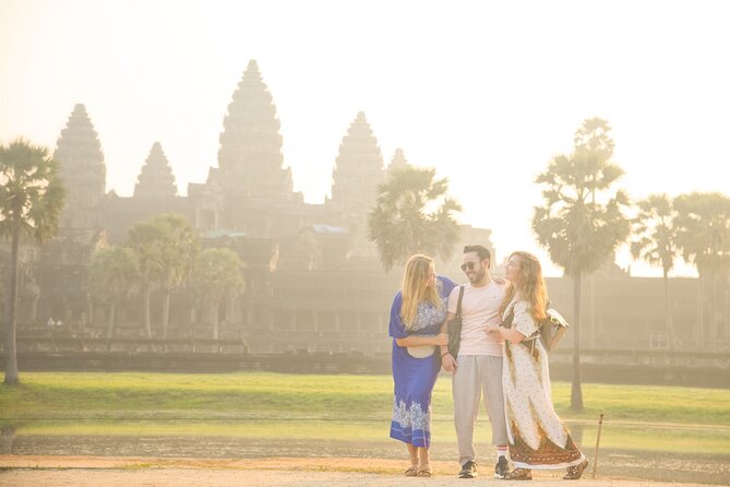 Professional Photo Shoot in Angkor Archaeological Park, Siem Reap - The tuk-tuk, water, and morning rhythm