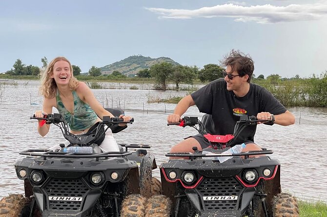 Quad Bike Ride Explore Local Villages - Leaving Siem Reap for the rice paddies