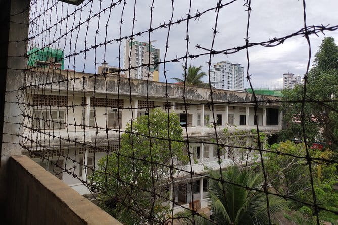 S-21 Prison and Killing Fields - Tuol Sleng, from high school to S-21
