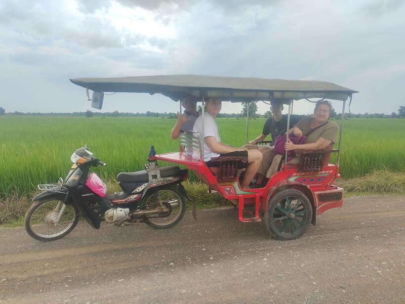 Secret Countryside Rice fields-Bamboo Train/Bat Cave - A six-hour afternoon through real Battambang countryside