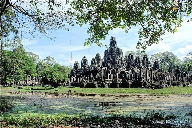 Shared Tour to Angkor Wat, Bayon and Ta Prohm Temples - Angkor Thom South Gate sets the scale