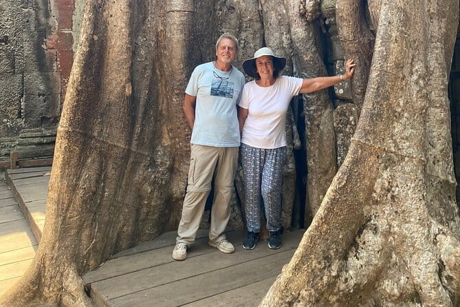 Siem Reap: 1 Day Angkor Wat + Sunrise Private Tour with Tuk-Tuk - Ta Prohm: the famous Tomb Raider setting