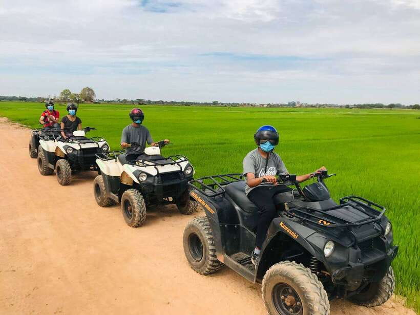 Siem Reap: 4-Hour Countryside Quad Bike Tour - Returning by a different route