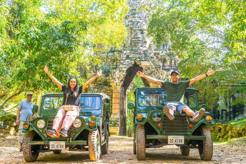 Siem Reap: Angkor Sunrise Jeep Tour / SUV Car Available - Key points at a glance
