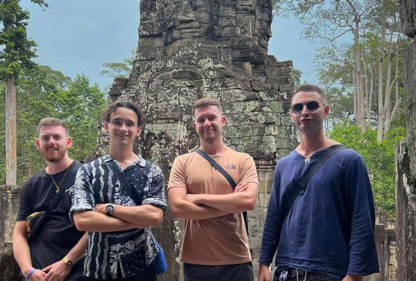 Siem Reap: Angkor Wat 2-Day Tour with Sunrise and Sunset - Bayon and Angkor Thom: faces in the stone