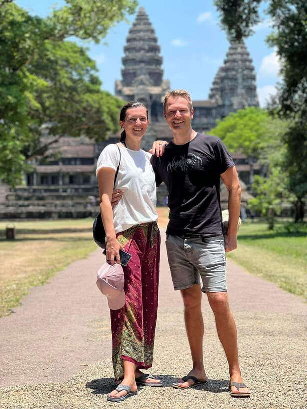 Siem Reap: Angkor Wat Private Tuk-Tuk Tour - Ta Keo adds steep steps and open views